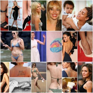 celebrity mom tattoos